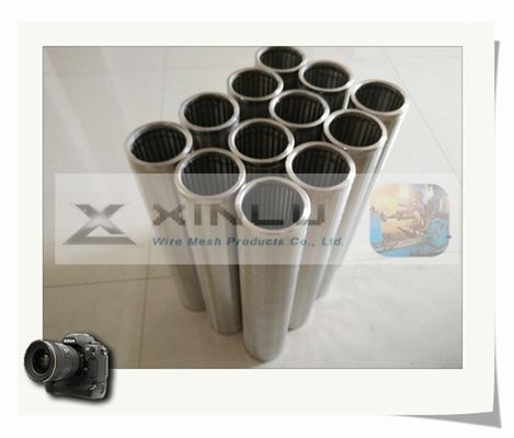 Dewatering Threaded Metal Pipe Johnson Groundwater SS304 Water Filter Tube