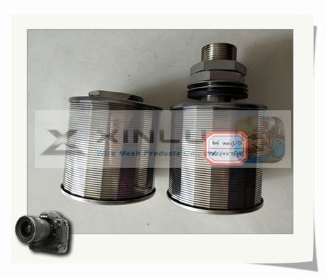DN 82mm Strainer Water Filter Nozzles Johnson Stainless Steel Double Head