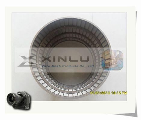 0.05mm Slot V Wire Screen Pipe No Clogging Wedge Screen Filter 6000mm Length