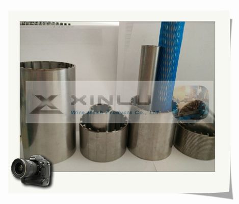 1 - 20 Inch DN Water Well Screen Pipe SS304 SS304L Water Filter Tube
