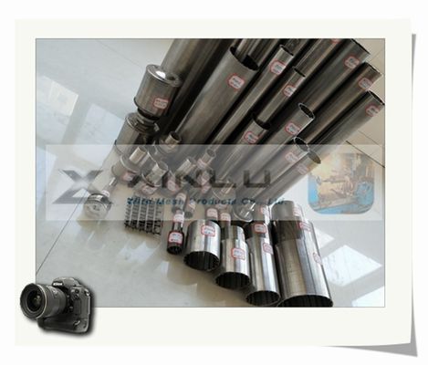 Pharmaceutical Welding Stainless Steel Pipe V Wire Welded Tubes