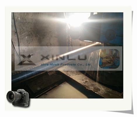 Filter Water Well Screen Pipe Wire Wrapped SS304L V Shape Strainer Pipe