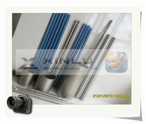 Filter Water Well Screen Pipe Wire Wrapped SS304L V Shape Strainer Pipe