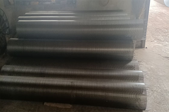 V Shaped 219mm Wedge Wire Screen Pipe All Welded 304 Stainless Steel Round Tubing