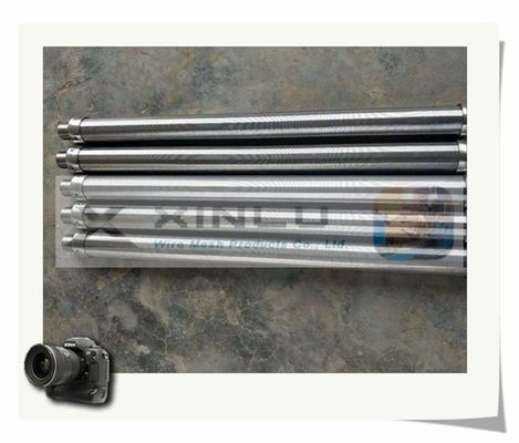 38mm Diameter 316L Stainless Steel Wire Screen 0.15mm Slot G3/ 4&quot; Male Threaded