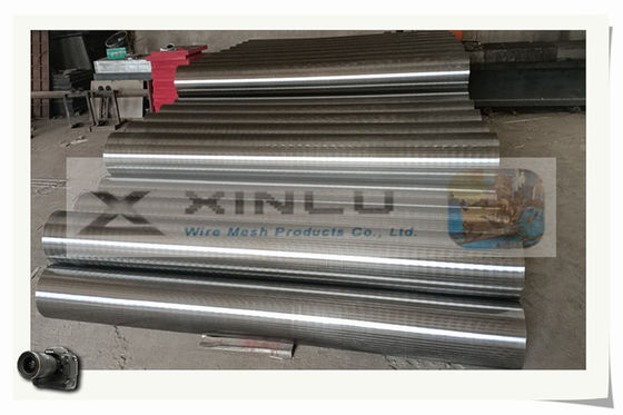 SUS 304 316 316L V Wire Screen Pipe Non Clogged Wedge Wire Screens
