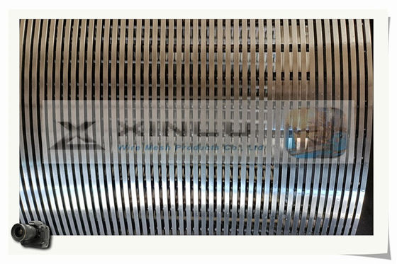 SUS 304 316 316L V Wire Screen Pipe Non Clogged Wedge Wire Screens