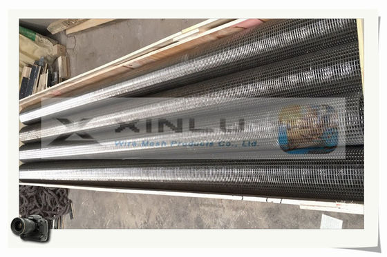 SUS 304 316 316L V Wire Screen Pipe Non Clogged Wedge Wire Screens