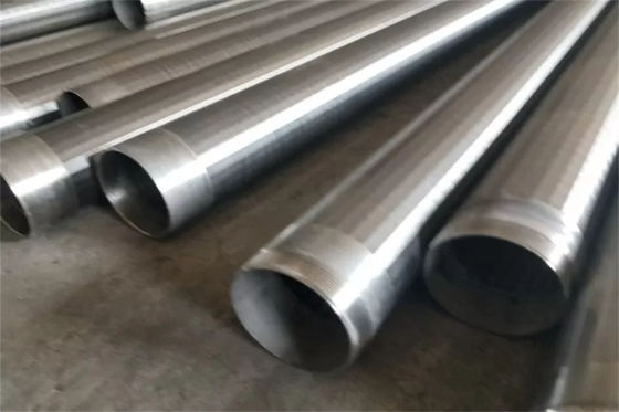 Heat Resistant Wire Wrapped Screens SS304 100mm - 6000mm Length Well Water Supply Pipe