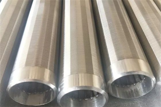 Heat Resistant Wire Wrapped Screens SS304 100mm - 6000mm Length Well Water Supply Pipe