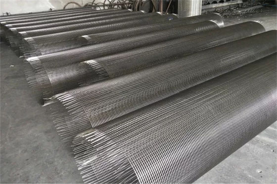 Wire Wrapped Johnson Well Screens SS304 375mm Diameter 2.95m Length