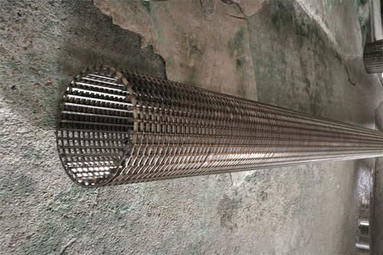 FITO Stainless Steel Duplex Pipe 2205 Tube Wedge Wire Wrapped 2.5m Length