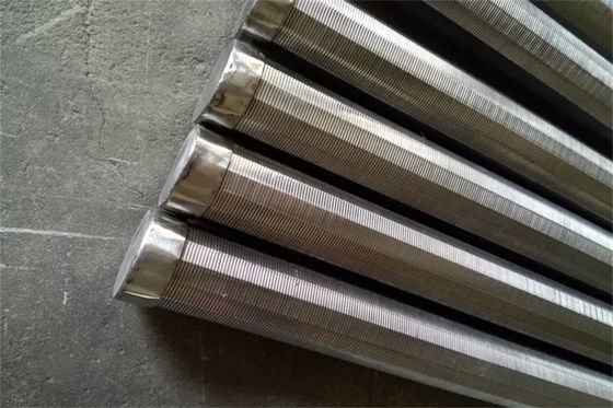 SS304 Wedge Wire Wrapped Screens FITO FOTI Water Filtering Screen