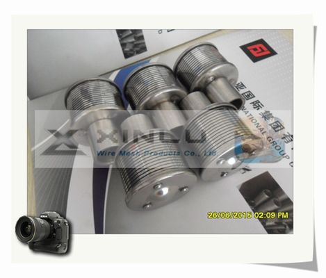 G3/4&quot; Durable Sand Filter Nozzle 0.25mm Slot 316L Water Treatment Filter Nozzle