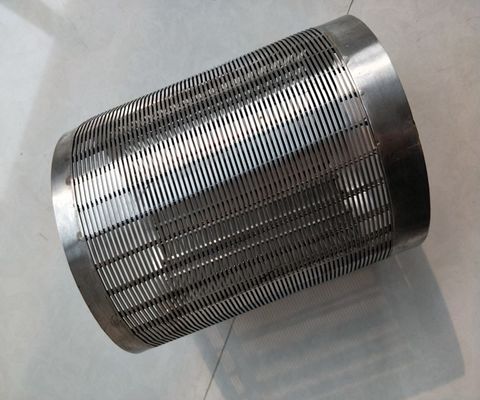 Water Well Sand 304 Stainless Steel Filter Screen V Wire Wedge