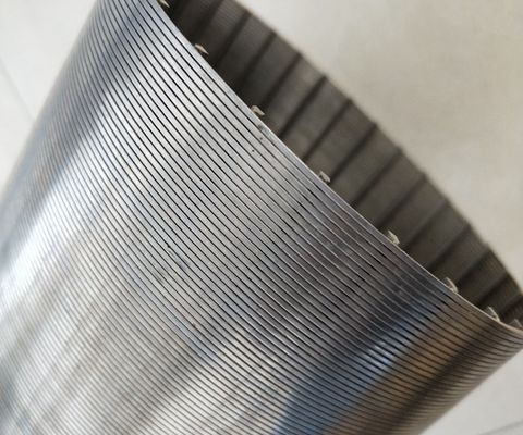 Water Well Sand 304 Stainless Steel Filter Screen V Wire Wedge