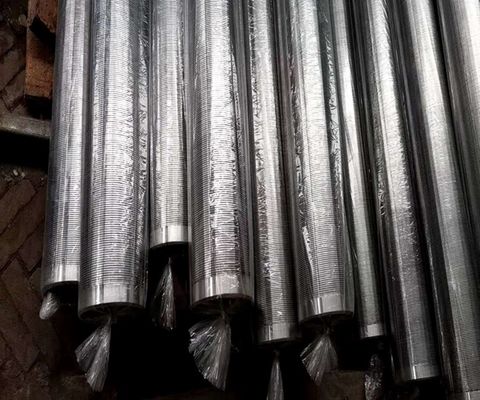 Water Well Sand 304 Stainless Steel Filter Screen V Wire Wedge