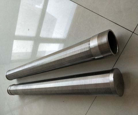 Water Well Screen Stainless Steel Johnson Type Filter Screens with Thread Joint
