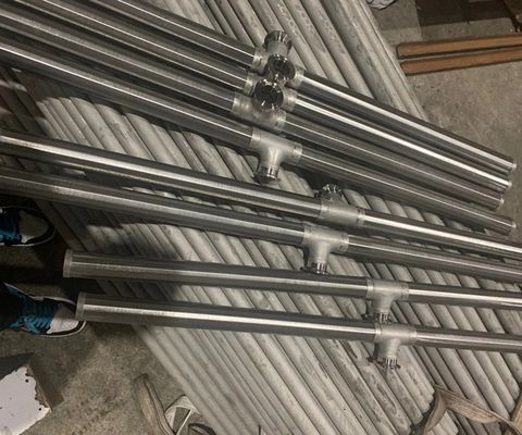 89mm SS Strainer Filter Customized Continuous Slot Well Screen