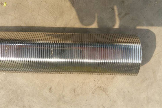 Electropolished Water Filter Screen Elements SS304 No Magnetic V Wire Wrapped
