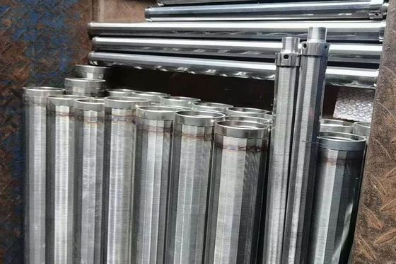 Electropolished Water Filter Screen Elements SS304 No Magnetic V Wire Wrapped