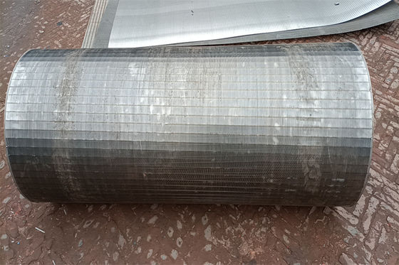 Strong Construction Angular Filter Pipe SS304 Strainer Wedge Wire Screen Tube