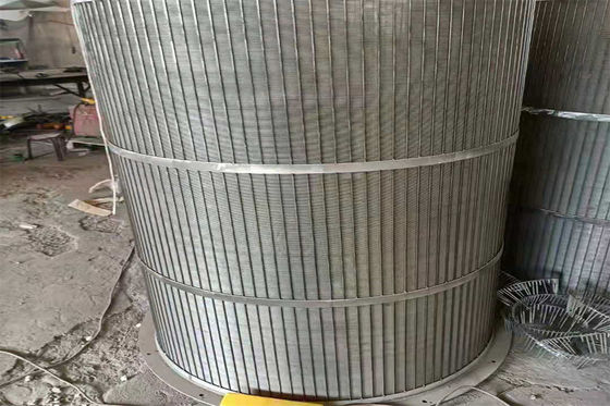 Strong Construction Angular Filter Pipe SS304 Strainer Wedge Wire Screen Tube