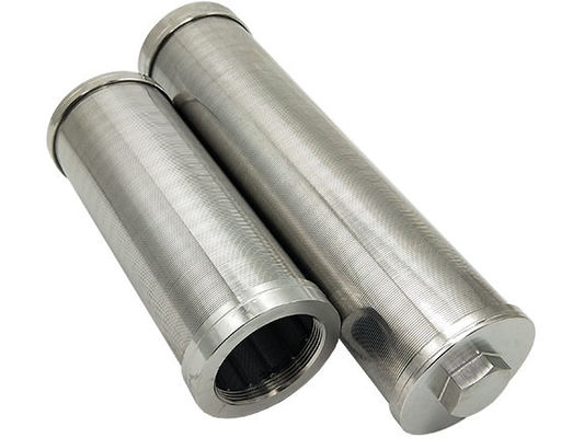 Water Well Screen Stainless Steel Johnson Type Filter Screens with Thread Joint