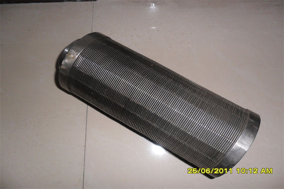 Non Clogging Stainless Steel Filter Screen Water Division Wedge Wire Strainer