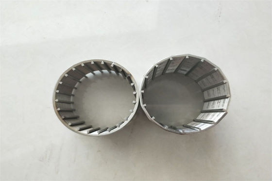 OD 100mm Stainless Steel Filter Screen Wastewater Treatment Wedge Wire Screen