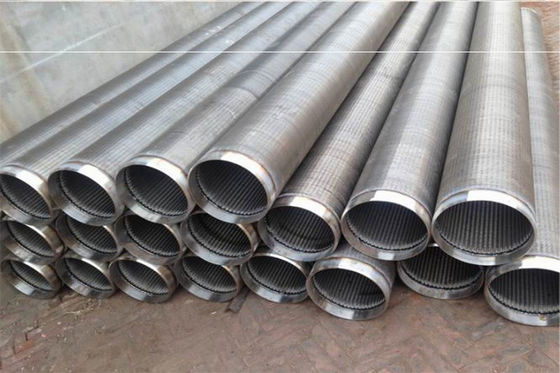 OD 100mm Stainless Steel Filter Screen Wastewater Treatment Wedge Wire Screen