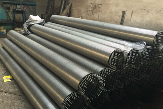 0.1 - 10mm Continuous Slot Screen Anti Corrosion V Wire 304 Stainless Steel Tube