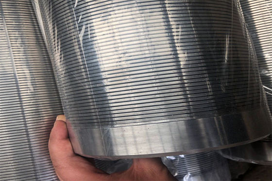 0.1 - 10mm Continuous Slot Screen Anti Corrosion V Wire 304 Stainless Steel Tube