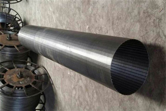 0.1mm Continuous Slot Screen 4m Length AISI 316 Johnson Well Screen