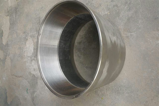 0.1mm Continuous Slot Screen 4m Length AISI 316 Johnson Well Screen