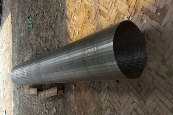 0.1mm Continuous Slot Screen 4m Length AISI 316 Johnson Well Screen