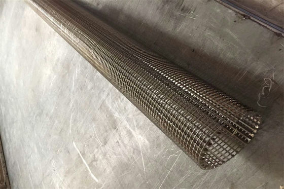 DN 20 - 1000mm Sand Control Screens 2000 Micron V Wire Spiral Welded Steel Pipe