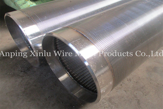 1 - 20 Inch Sand Control Well Screen AISI 304 Water Drilling Pipe Customized