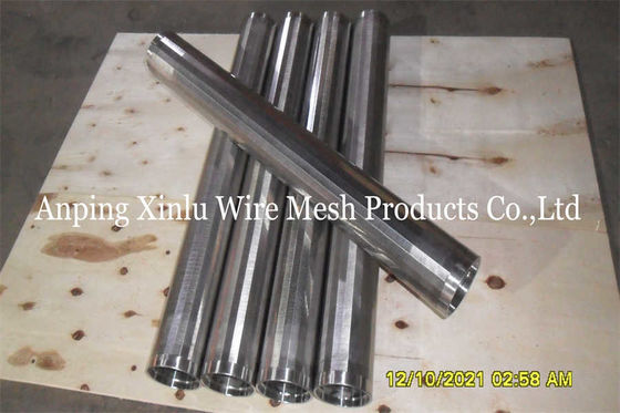 No Magnetic Sand Control Screens ERW Johnson Stainless Steel Well Screen