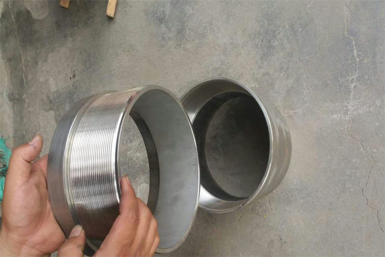 1 - 20 Inch Sand Control Well Screen AISI 304 Water Drilling Pipe Customized