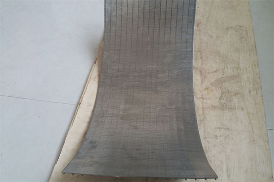 DSM 45° - 120° Wedge Wire Drum Screen Arc Sieving Wire Filter Johnson Wedge Wire Screen