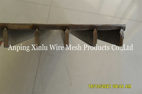 Flat Johnson Wedge Wire Continuous Slot Screen Panel for washing coal filter