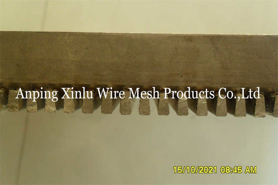 Flat Johnson Wedge Wire Continuous Slot Screen Panel for washing coal filter