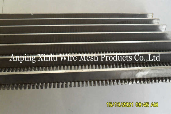 Flat Johnson Wedge Wire Continuous Slot Screen Panel for washing coal filter