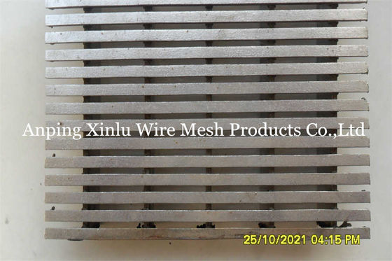 Static V Wire Screens SS 304 316L Wedge Wire Wire Welded Panels