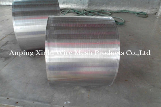 SS 321 304 Rotary Screen Drum OD 620mm With Long 0.6m Wedge Wire Cylinder