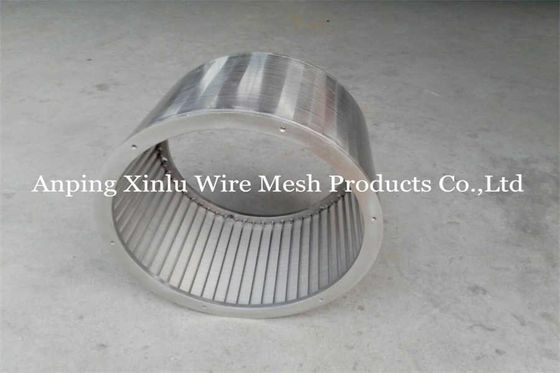SS 321 304 Rotary Screen Drum OD 620mm With Long 0.6m Wedge Wire Cylinder
