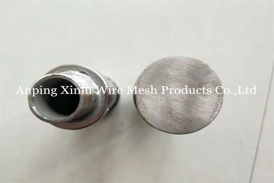 Threaded Stainless Steel Filter Screen DN 53mm x G 3/4&quot; For Resin Trans