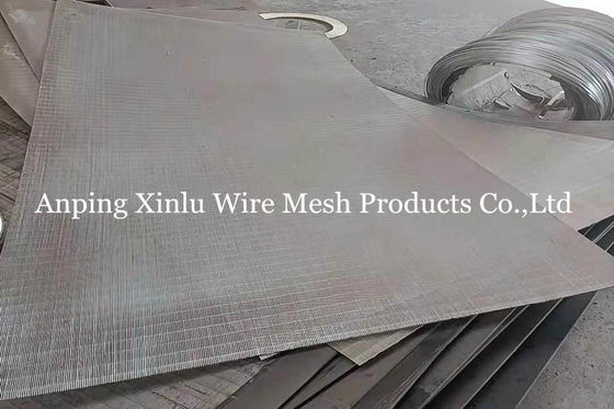 Wedge Wire Stainless Steel Filter Screen 0.05MM Slot 1x2mm For Starch Sieve