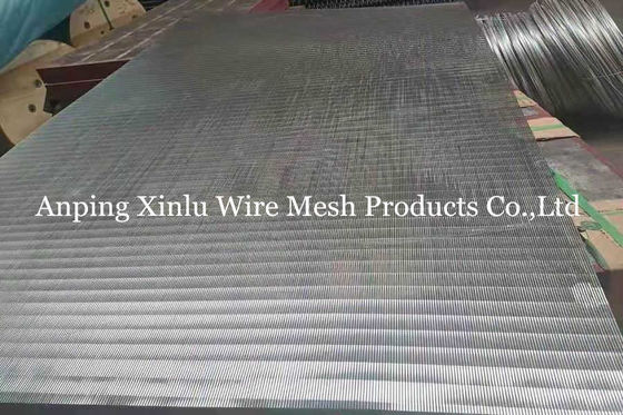 Wedge Wire Stainless Steel Filter Screen 0.05MM Slot 1x2mm For Starch Sieve
